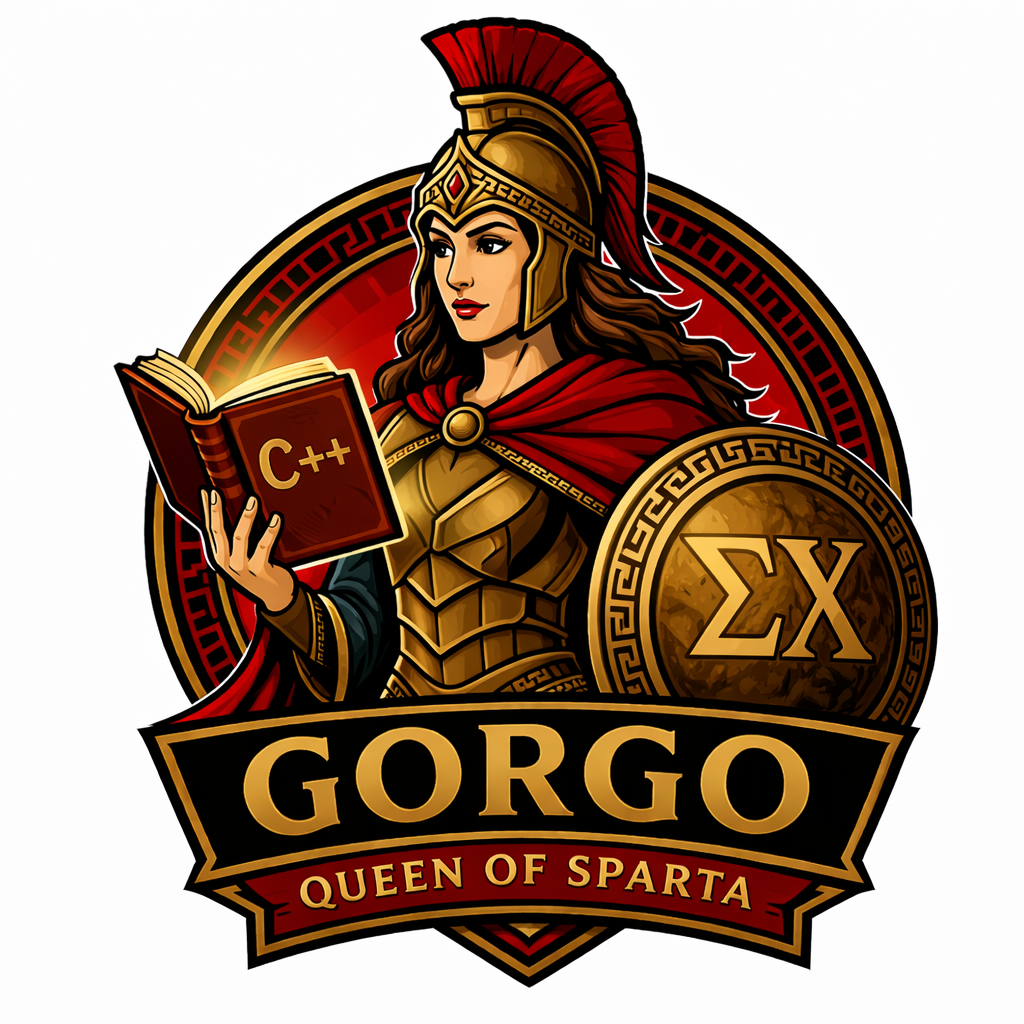 Gorgo, Queen of Sparta --- mascot of C/C++ Programming